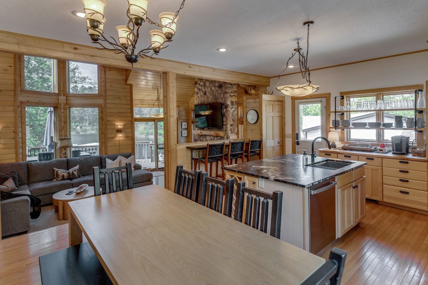 Upper-level loft seating